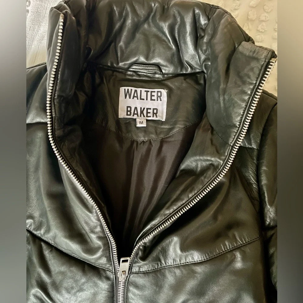 Black Puffer Jacket - Picture 3 of 3
